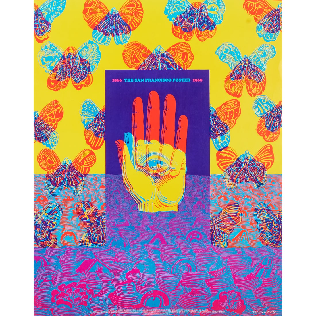 Moscoso San Francisco Poster American Federation of Arts Poster (1 of 4)