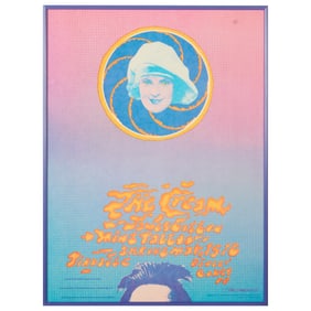 Framed John Van Hamersveld Cream 1968 Poster AOR 3.73
