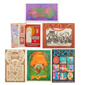 Collection of Vintage Bay Area Psychedelic and Rock Posters