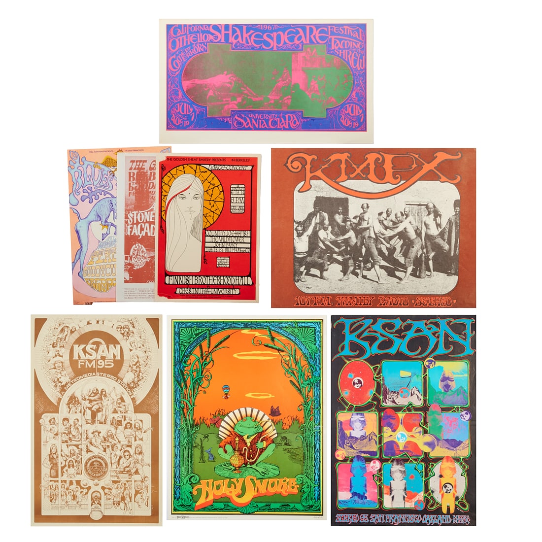 Collection of Vintage Bay Area Psychedelic and Rock Posters (1 of 8)
