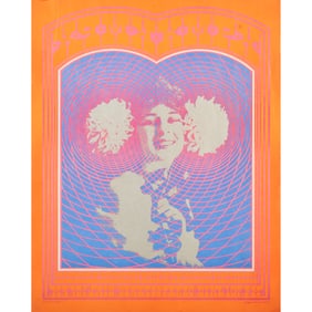 NR-20 Moscoso 1967 KMPX Radio Advertising Poster