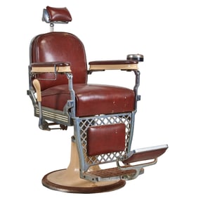 Vintage Emil Paidar Barber's Chair