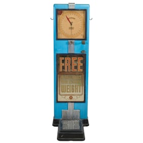 C.R. Kirk & Co. Guess Your Weight Penny Arcade Scale