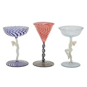 Collection of Bimini Glass Stems