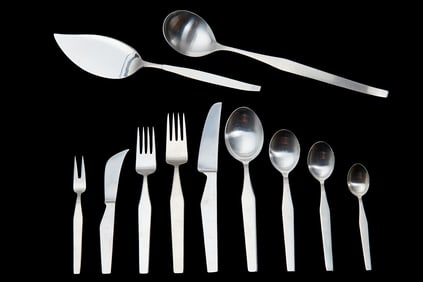 Finnish Hackman Stainless Steel Flatware Set