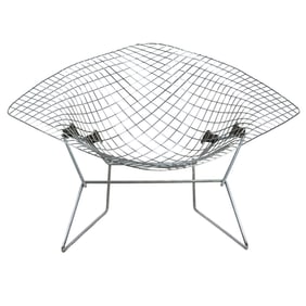 Harry Bertoia Diamond Chair, Lacking Cover