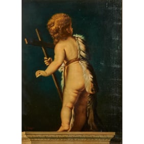 G. Gaggio, Young St. John the Baptist, Oil on Canvas