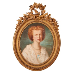 Continental School, Portrait of a Lady, Oil on Canvas