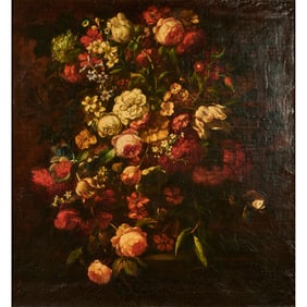 European School, Still Life, Oil on Canvas