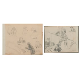 Attr. to James Wilson Morrice, two works on paper