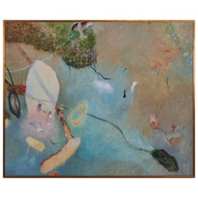 David Izu, Abstract, Oil on Canvas