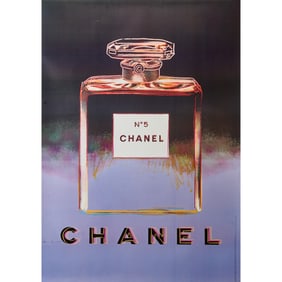After Andy Warhol, Chanel No. 5, Poster on Canvas