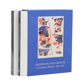 Two Books, The Prints of Sam Francis, Catalogue Raisonnes