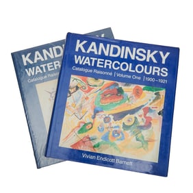 Two Kandinsky Watercolours Catalogue Raisonne, Vol. 1 & 2