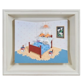 Michael Bedard, Living Together, Mixed Media