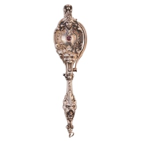 Art Nouveau Silver Lorgnette Pendant