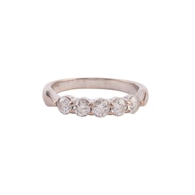 Diamond, 18k White Gold Ring