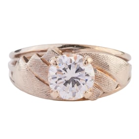 Diamond, 14k White Gold Ring
