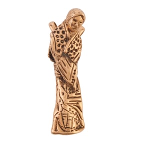 14k Yellow Gold Maiden Pendant