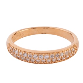 Diamond, 14k Yellow Gold Ring