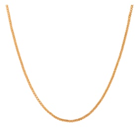22k Yellow Gold Necklace