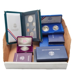 Lot of US Silver Coins Sets