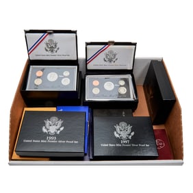 Lot of US Silver Coin Sets