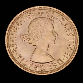 Great Britain 1958 One Sovereign Gold Coin