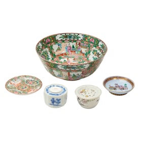 Chinese Assorted Bowls, etc.
