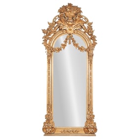 Victorian Carved Giltwood Pier Mirror