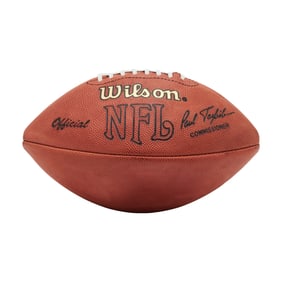 Jerry Rice and Steve Young Signed Football in Case with COA