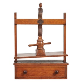 English Thomas Bradford Oak Book Press