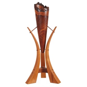 Christian Burchard Studio Turned Wood Vessel
