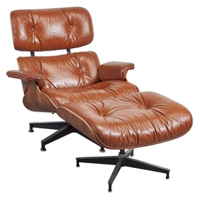 Herman Miller Style Eames Chair and Ottoman