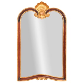 Pierre Deux Neoclassical Style Parcel Gilt Wall Mirror