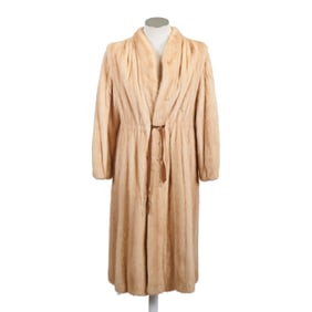 Ceresa Roma Blonde Mink Coat
