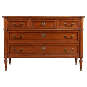 French Neoclassical Style Walnut Commode
