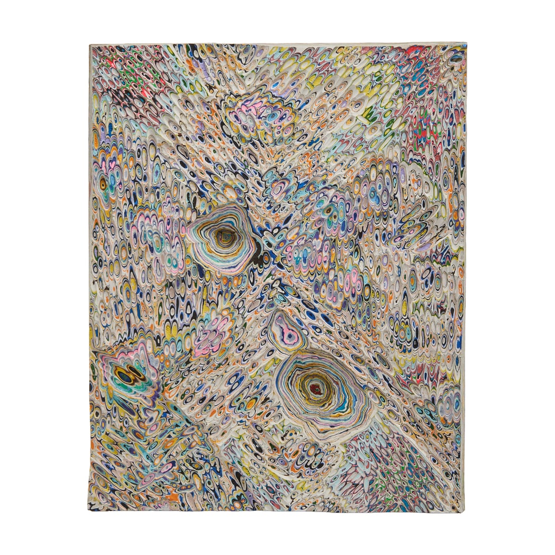 David Allan Peters, #29, acrylic paint on board (1 of 5)