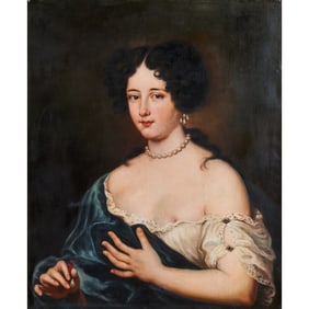 Manner of Pierre Mignard, Portrait, Oil on Canvas