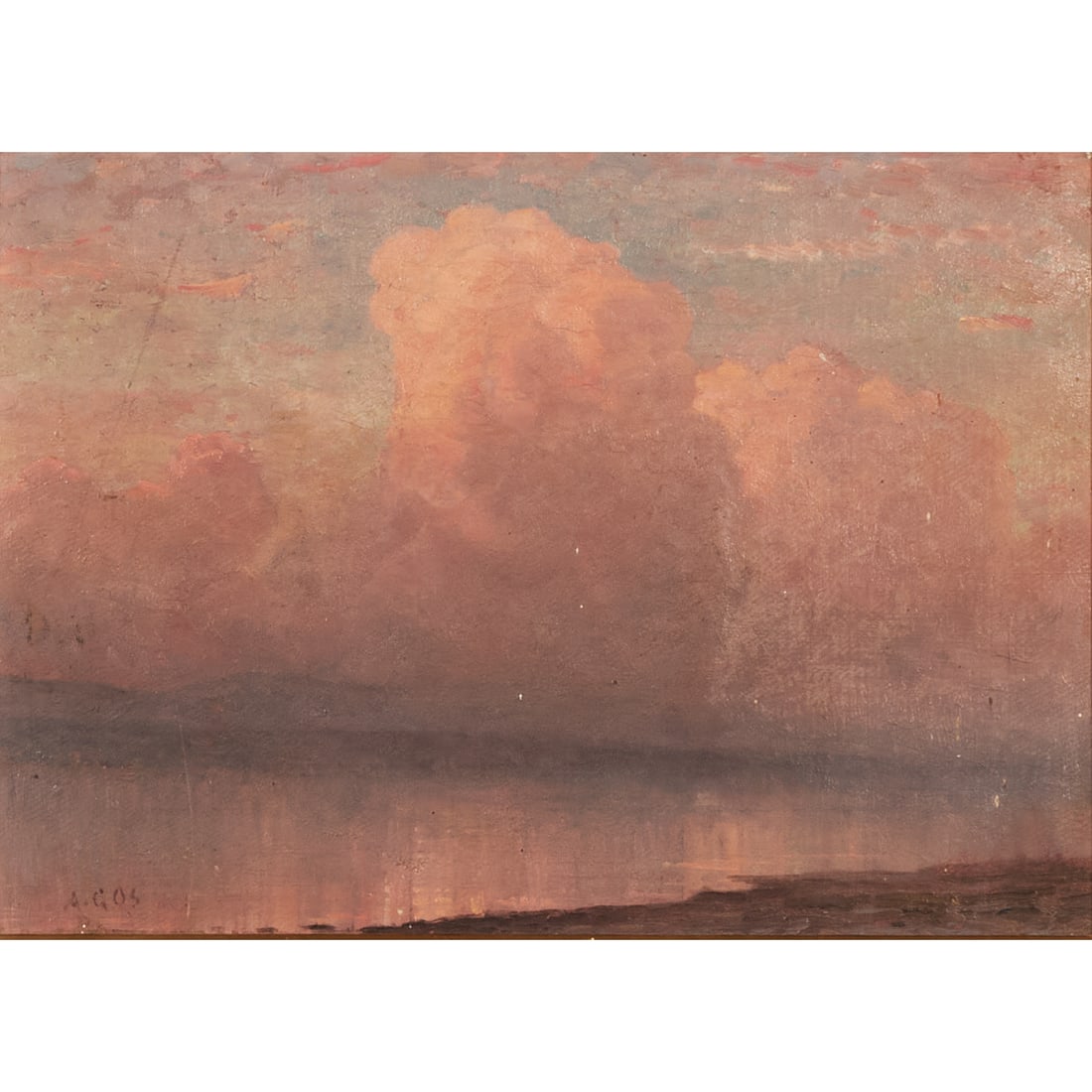 Albert Goss, Landscape, Oil on Canvas (1 of 3)