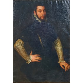 Richard Muller, Portrait, Oil on Canvas