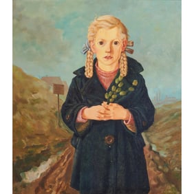 Rudolf Nehmer, Vorfr?hling (Early Spring), Oil on Board