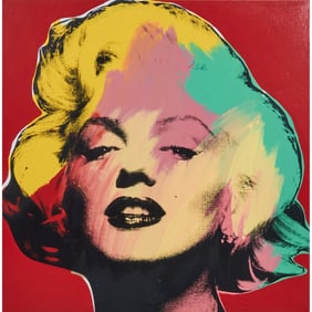 Steve Kaufman, Marilyn Monroe, Screenprint