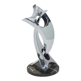 Ed Meyrowitz, Polished Chrome Sculpture