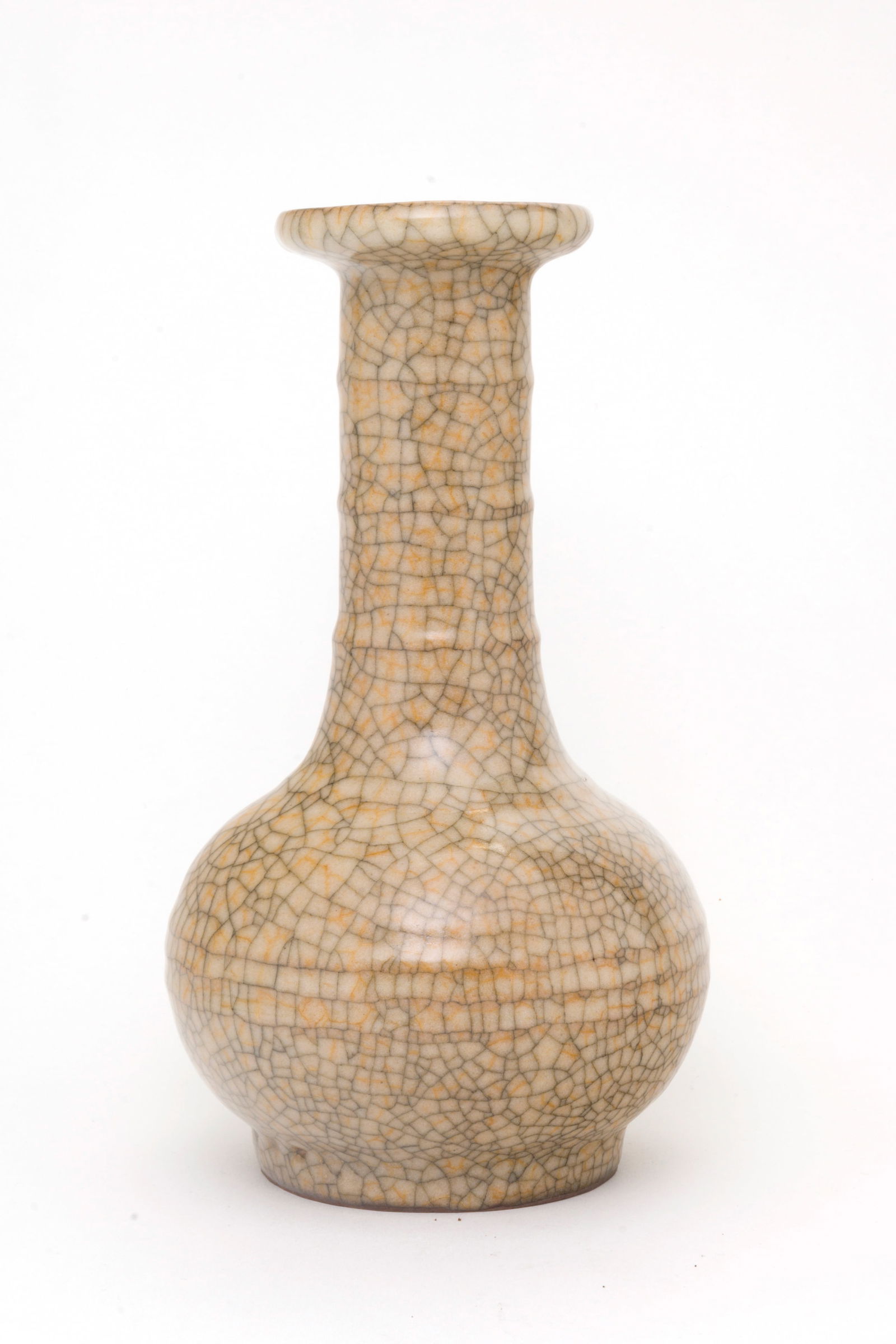 Chinese Ge Type 'Bamboo Neck' Vase (1 of 3)