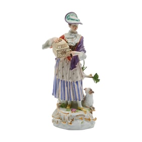 Meissen Porcelain Figure Allegorical of Matrimony