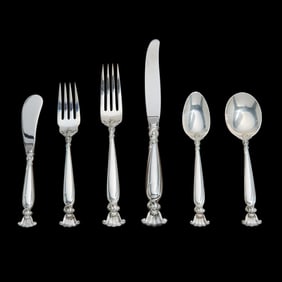 Wallace Sterling Silver Flatware Service