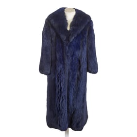 Dark Blue Mink Coat