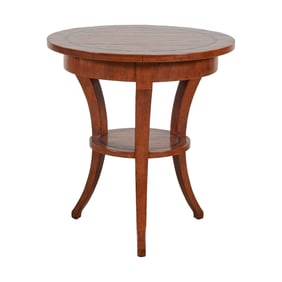Provincial Empire Style Fruitwood Occasional Table