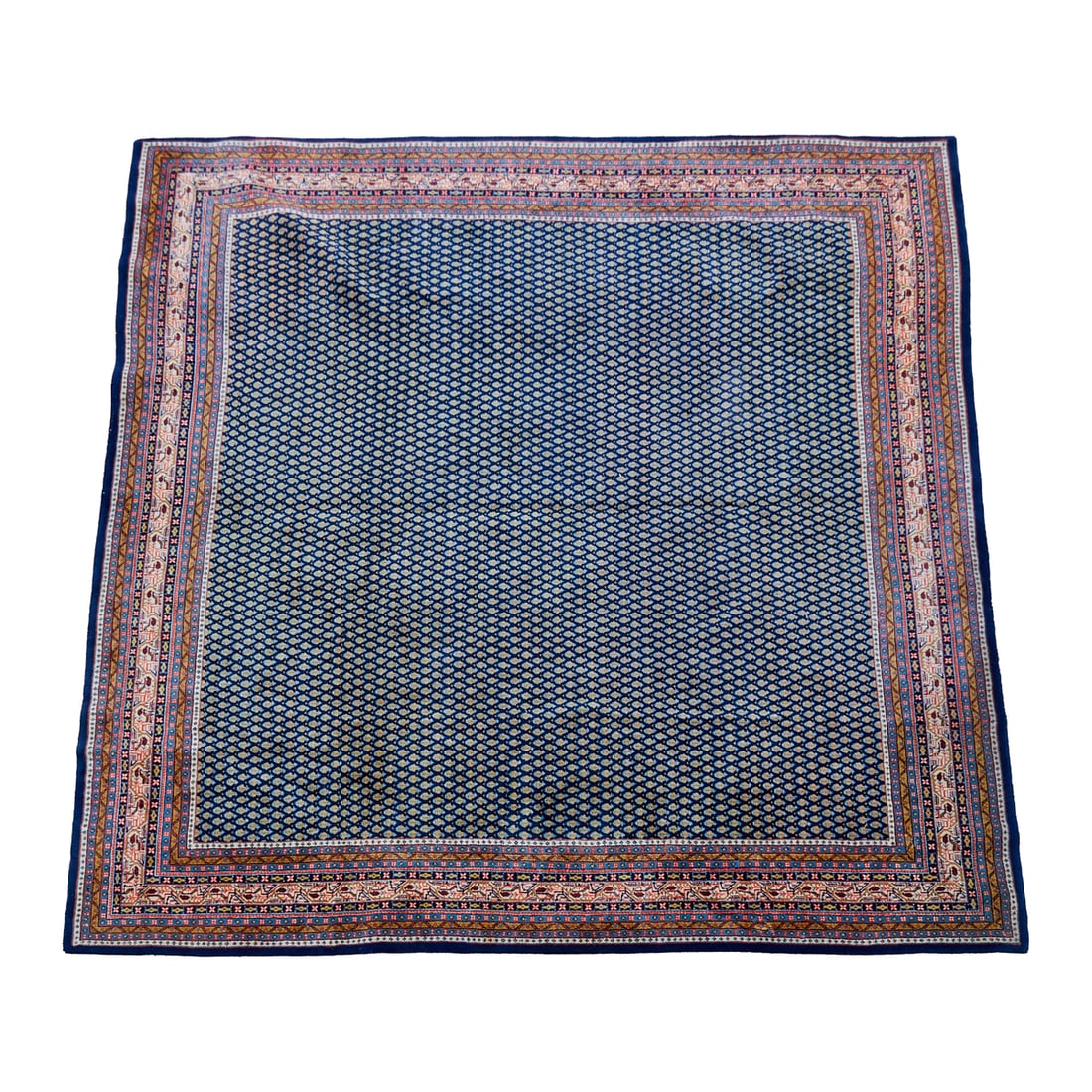 Modern Persian Sarouk Square Carpet (1 of 3)